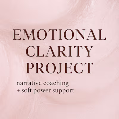 Emotional Clarity for Life Transitions