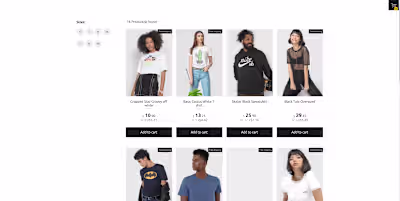 Shopping Cart | React App