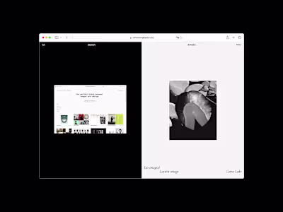 Portfolio - Framer Website