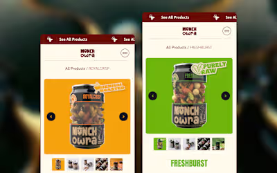 Munch Owra - Product Page