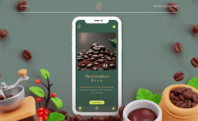 The Executive's Brew Mobile App Design :: Behance