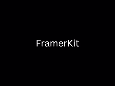 The comprehensive open source Framer library you're looking for