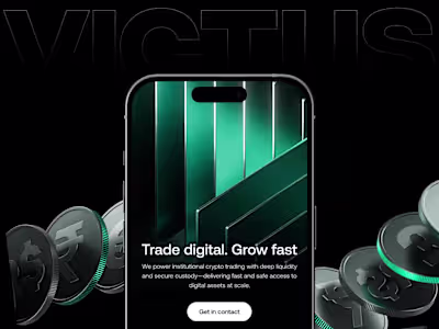 Victus Global | Institutional Crypto Infrastructure Website
