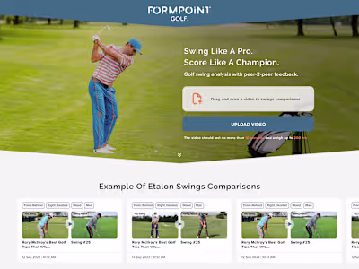 Golf Training Platform