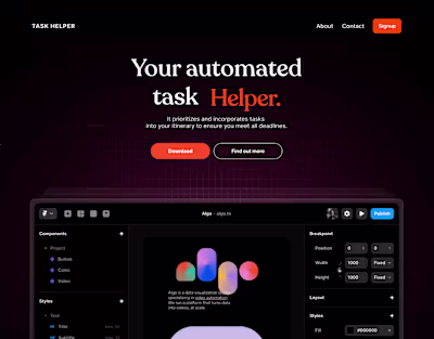 Task helper app