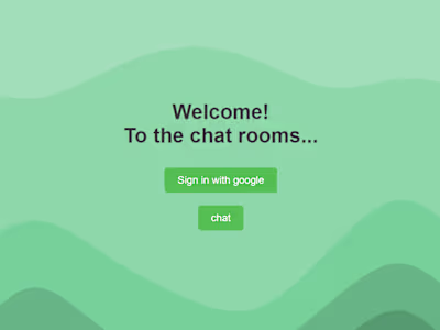 Real-time chat application