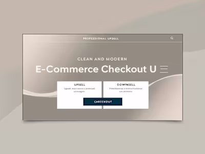 Optimized Upsell/Downsell Strategy Integration