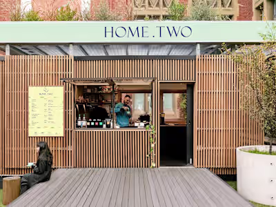 Home.Two Cafe Rebrand