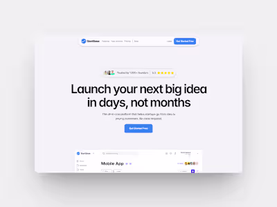 Designed and built a free