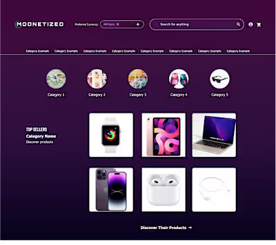Template for a future ecommerce store