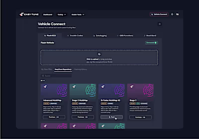 Vehicle Custom Tuning Web App - Dealer Platform