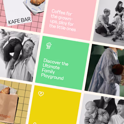 Branding for Kidtopia / Coffee & Playground