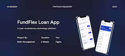 Cash in a Snap: FundFlex Loan App — UI Exploration
