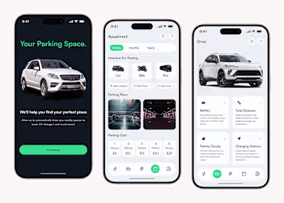 Parking App Design and Development
