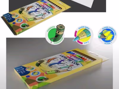 Street Dance Pencil Packaging Design