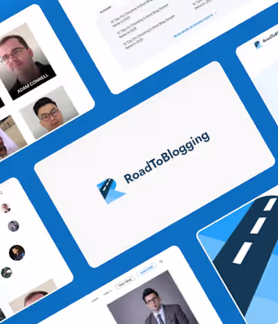 RoadToBlogging - Branding & Web Design