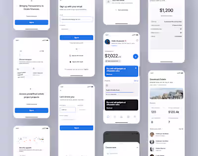 Mobile Application Design - Building financial transparency
