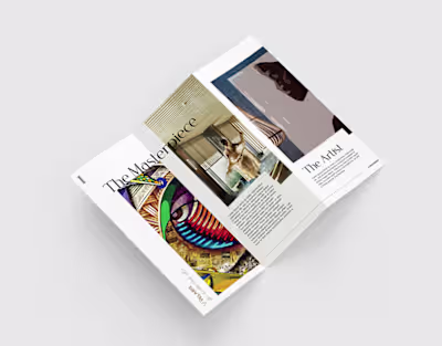 Brochure and Business Card Design for DOTGrapicx