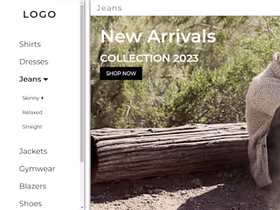 Responsive Clothing Store