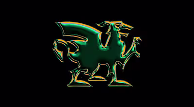 This 3D emblem was created as a modern interpretation of a c...