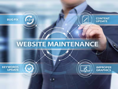 Website Maintenance