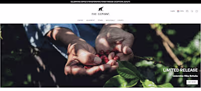 Five Elephant Website Redesign