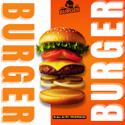 "Burger Bliss – Styling a Gourmet Classic"