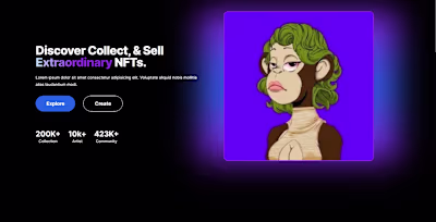 NFT Landing Page 