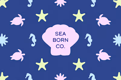 Seaborn Co. – A Sustainable Swimwear Brand Identity