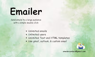 Emailer An Email Automation Tool