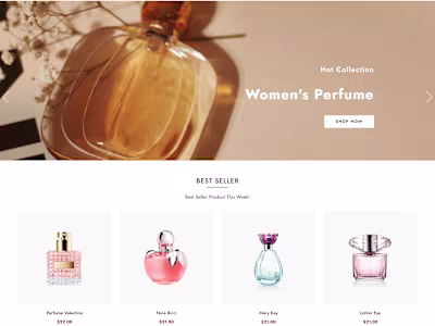 Shopify Perfume Store