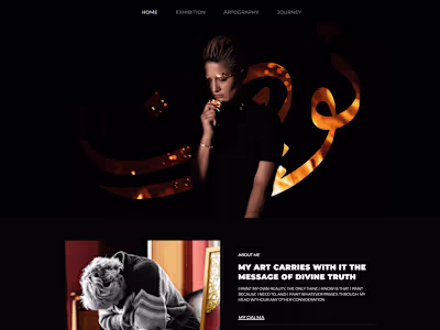 Art Exhibition Website