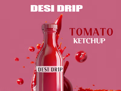 Designed a bold and appetizing