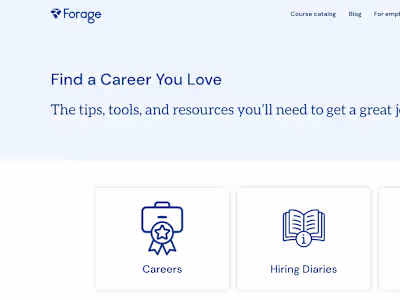 Blog Home Page Design