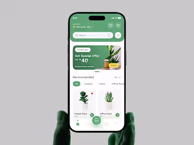 Plant Shop Mobile App