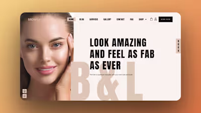 Brows & Lips WordPress Store