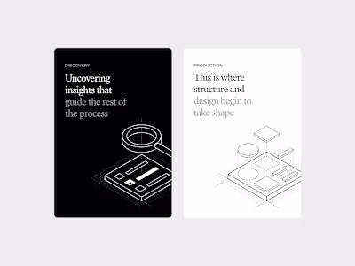 Black and white cards. Always in style!