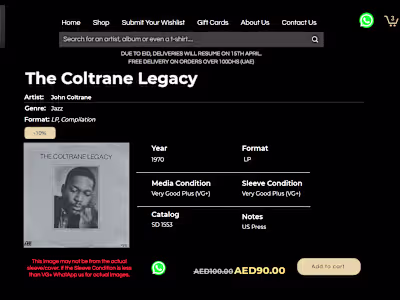 Fully Customized & Automated Wix eCommernce