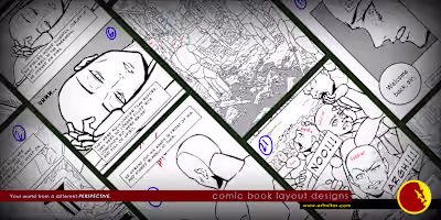 COMIC BOOK LAYOUT DESIGN SERVICES