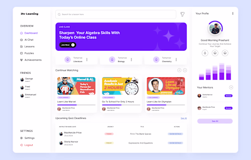 Dashboard, Mobile & other UI/UX Design Projects