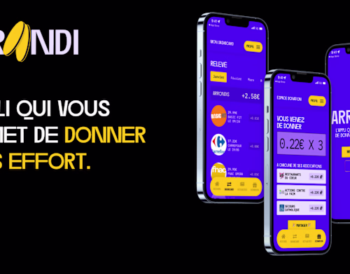 An app for automated micro-donations.