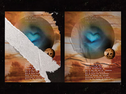 The Last HOPE - Abstract Expressionism Poster