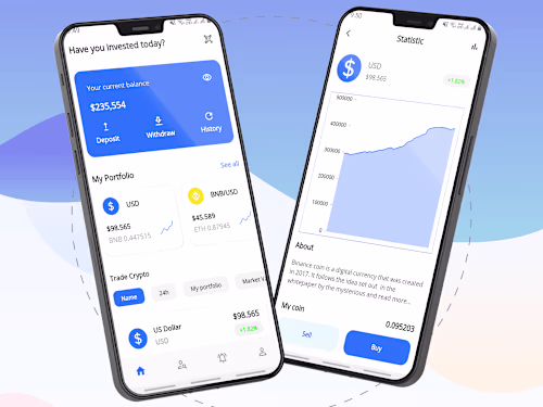 Crypto Trading Android App