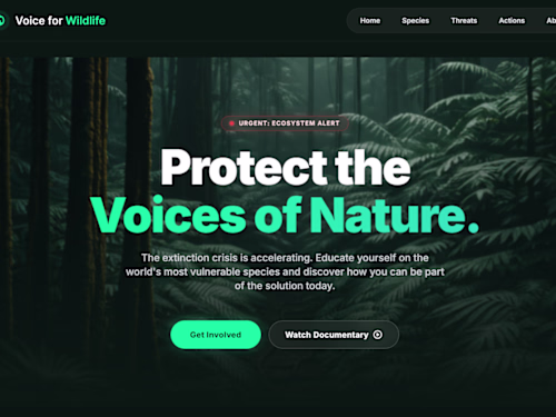 I design you this landing for YouWare challenge and build a ...