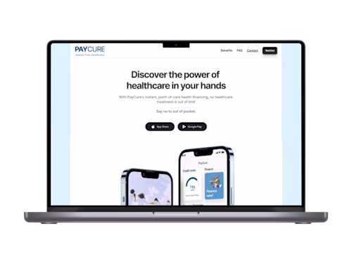 HealthCare Startup Landing Page: Framer Website