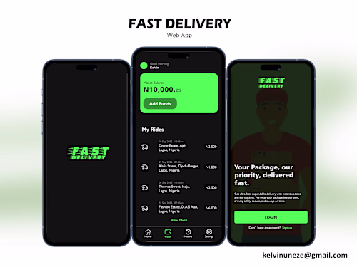 Fast Delivery Web App