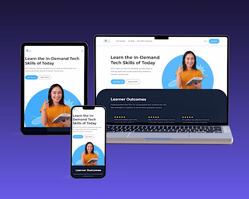 E-Learning Website 📓