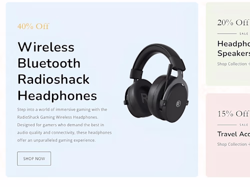 RadioShack Rebuild Website