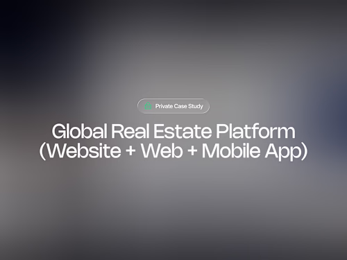 AI-Powered Real Estate Experience for Agents & Buyers