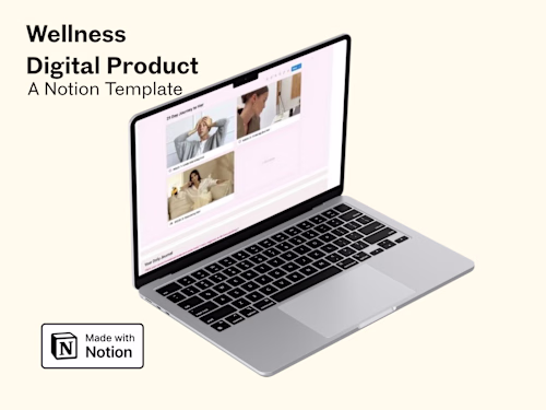 Digital Product Made on Notion